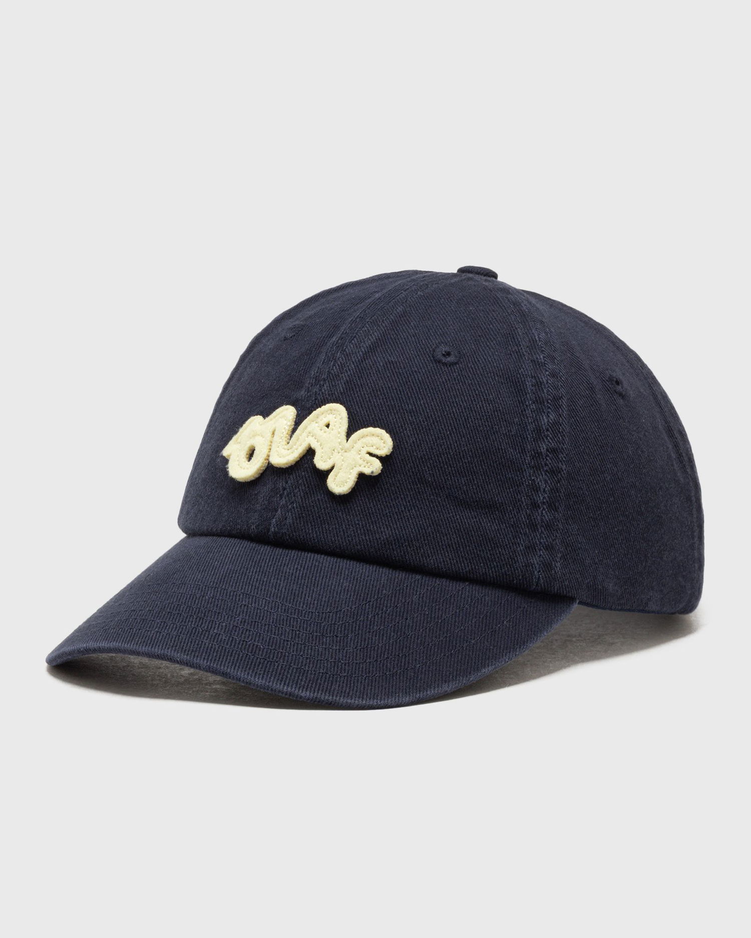 Шапка с козирка ØLÅF Signature Washed Cap Тъмно синьо | A210801-NAVY, 1