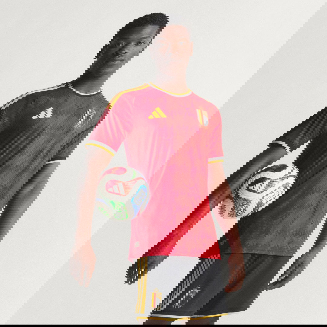 Фланелка adidas Performance Belgium Home Authentic Football Jersey Червено | JM8378, 0