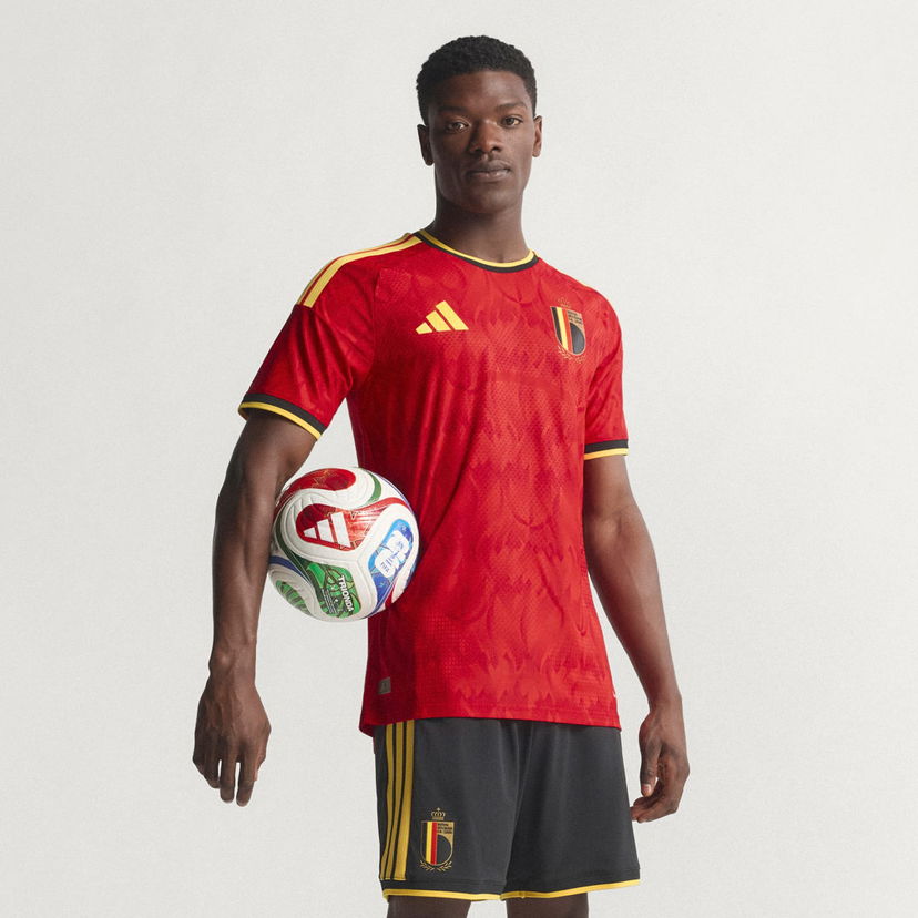 Фланелка adidas Performance Belgium Home Authentic Football Jersey Червено | JM8378