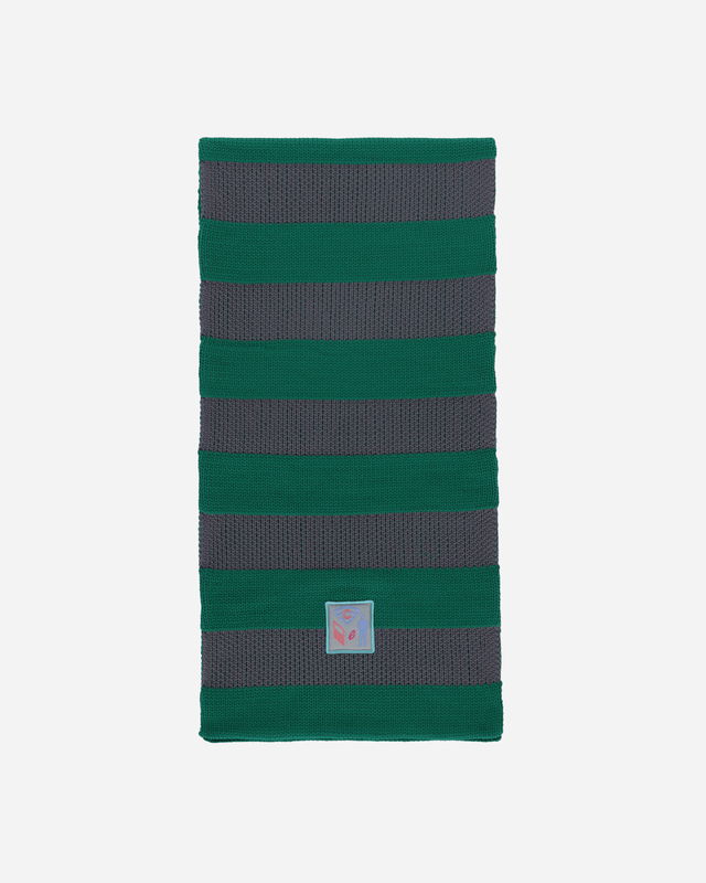 Poly Knit Stripe Scarf