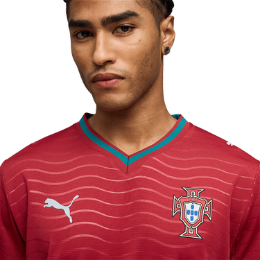 Фланелка Puma Portugal Replica Home Long-Sleeve Jersey 2026 Червено | 783279-01, 3