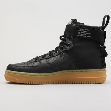 Кецове и обувки Nike SF Air Force 1 Mid ''Black Gum'' W Черно | AA3966-002, 0