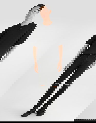 Тениска Dolce & Gabbana Dolce & Gabbana Cotton T-shirt With Patch Черно | G8PN9ZG7PXSN0000, 1