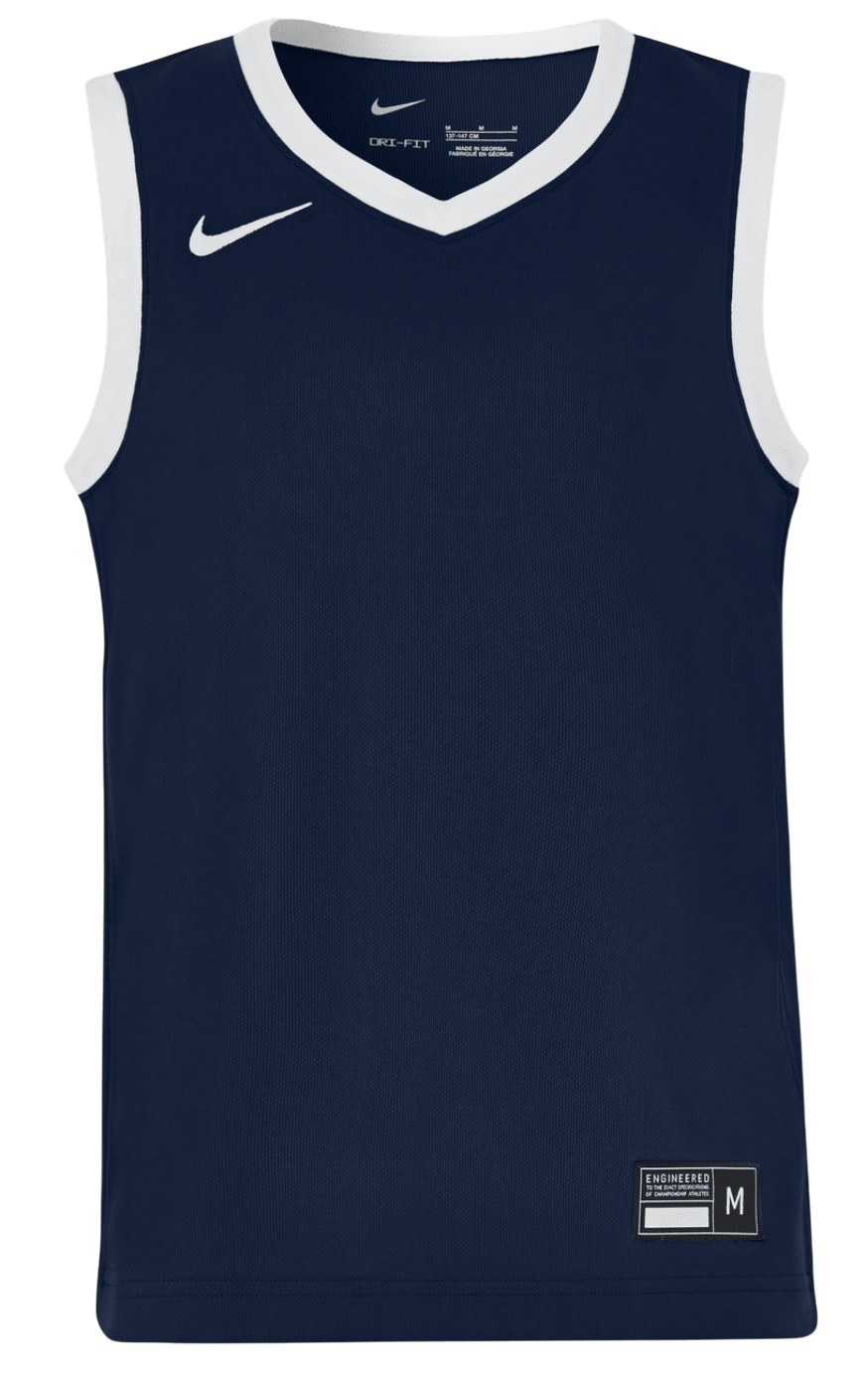 Фланелка Nike Nike Team25 Basketball Jersey Kids Тъмно синьо | a19917-451, 0
