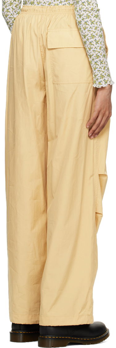 Панталони rag & bone Becky Wide Leg Trousers Жълто | WAW22H70144614, 2