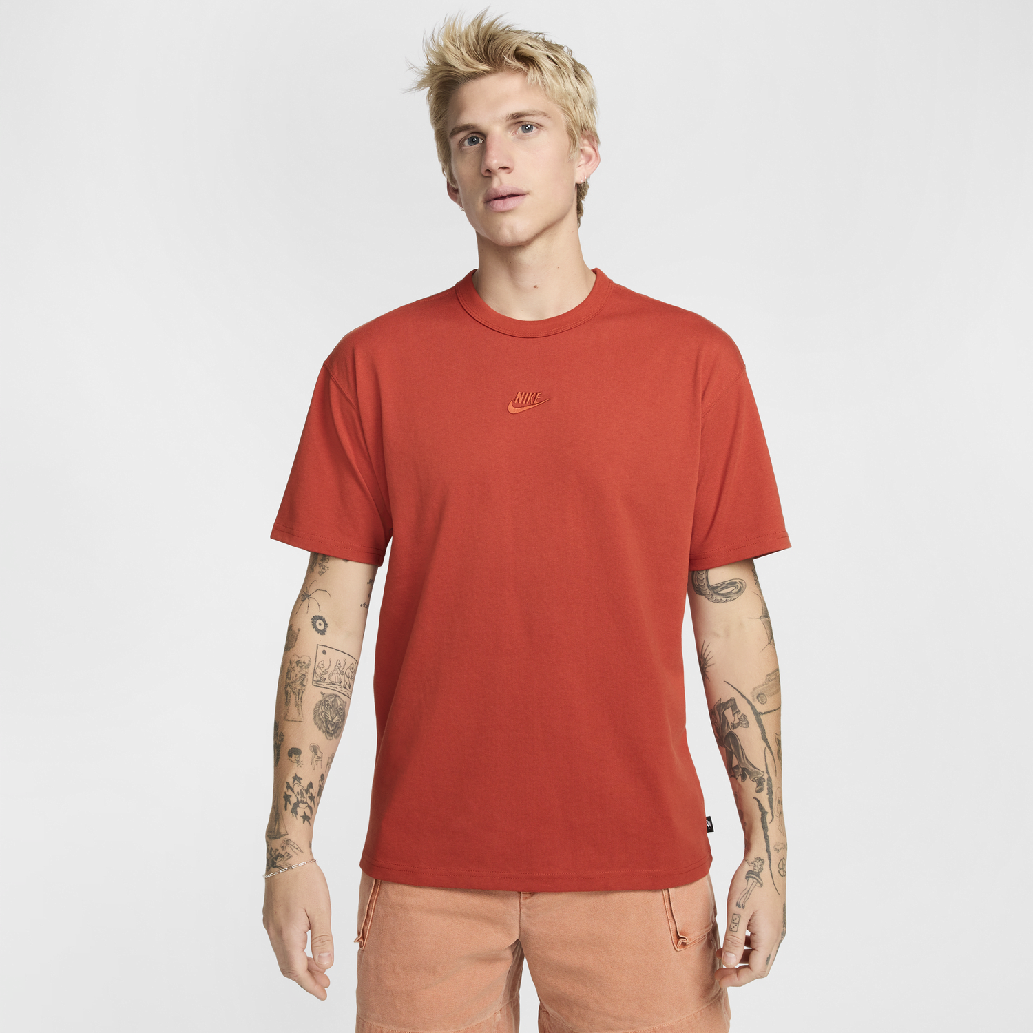 Тениска Nike Sportswear Premium Essentials Оранжево
 | DO7392-626, 0