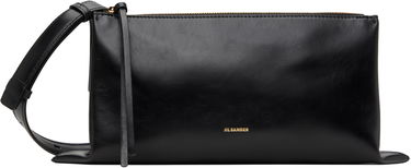 Чанта през рамо Jil Sander Jil Sander Empire Small Leather Shoulder Bag Черно | J07WD0051_P6569, 0