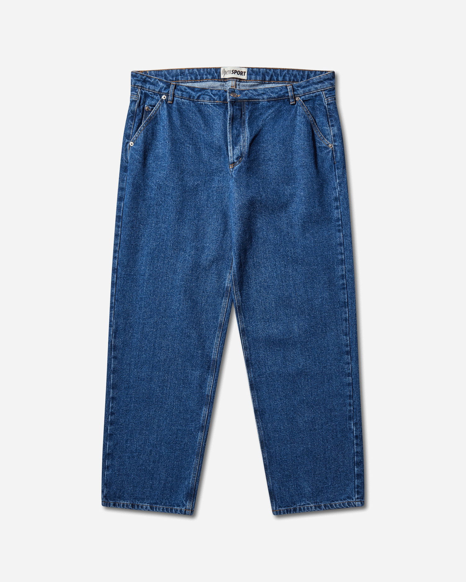 Дънки OpéraSPORT Rose Straight Denim Pants Синьо | K1FW25  5, 1