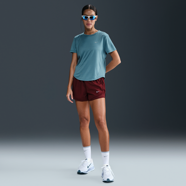 Слънчеви очила Nike Dri-FIT Tempo Short Sleeve Running T-Shirt Тюркоазено | HQ0648-006, 2