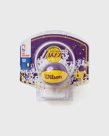 Спортна екипировка Wilson Tennis Los Angeles Lakers NBA Mini Hoop Лилаво | WTBA1302LAL, 1
