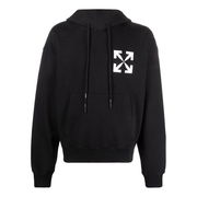 Arrows Logo-Print Cotton Hoodie
