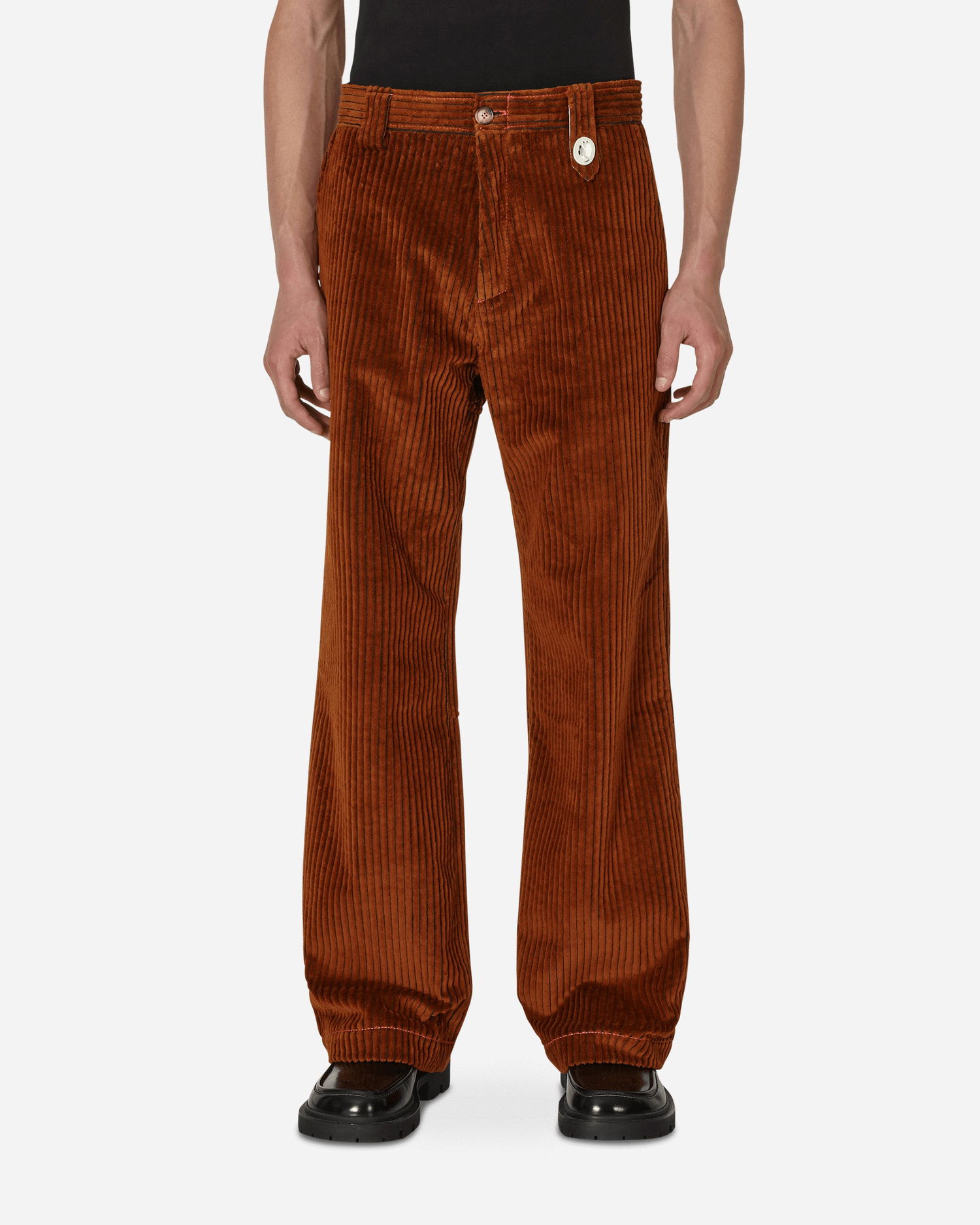 Панталони CORMIO Taner Trousers Кафяво | CORTANERDENIM DARKBROWN, 0