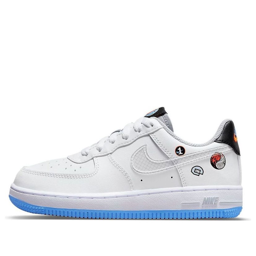 Кецове и обувки Nike Force 1 LV8 3 'Happy Hoops' Бяло | DM8091-100