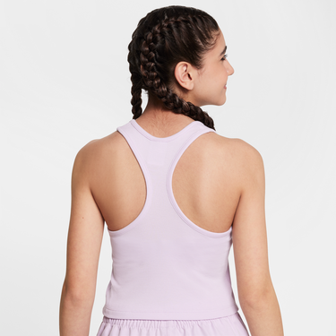Потник Nike Nike Sportswear Ribbed Crop Tank Top Лилаво | FZ5551-537, 4
