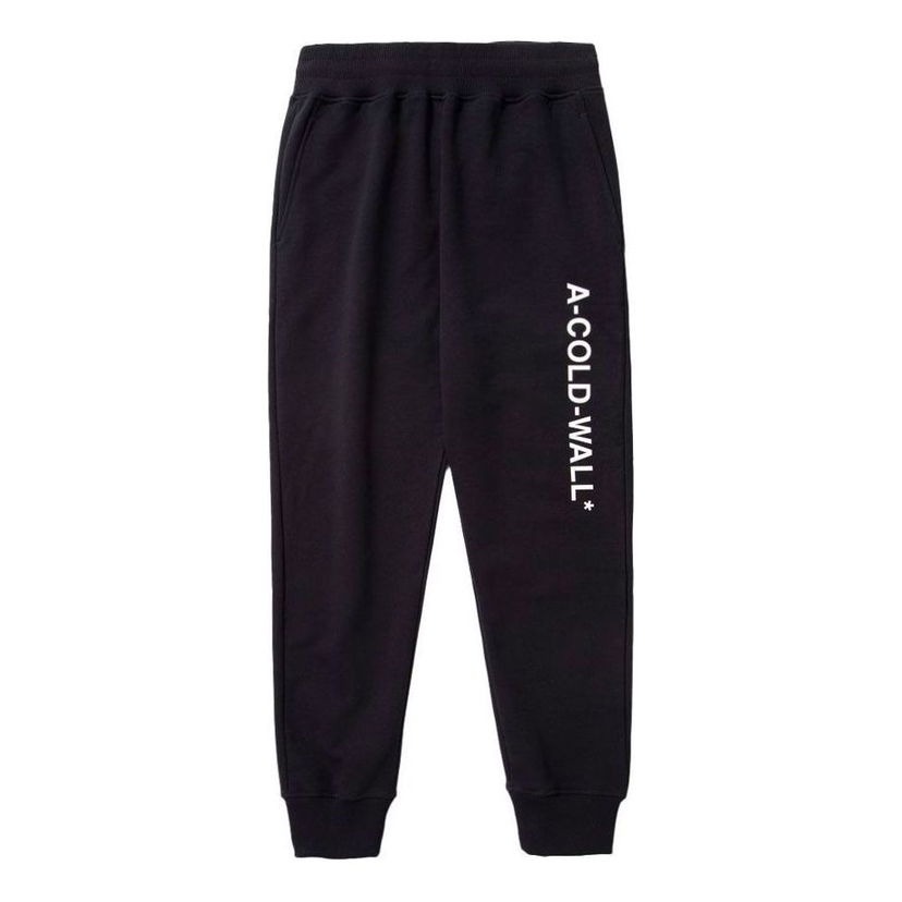 Спортни панталони A-COLD-WALL* Essential Logo Sweatpants Черно | ACWMB096-BLACK