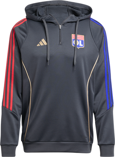 Суитчър adidas Originals Olympique Lyonnais TR Hoody Сиво | jl9490, 0
