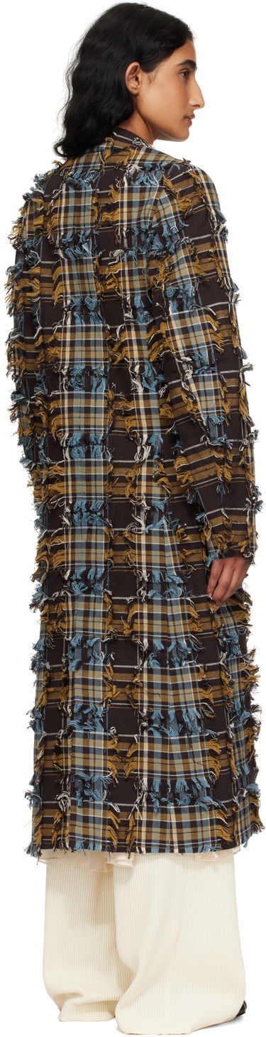 Палта Collina Strada Collina Strada Wolverine Plaid Frayed Coat Многоцветен | XX5217-B, 2