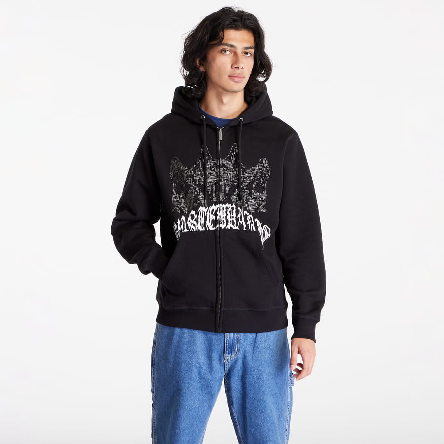 Суитчър Wasted Paris Zip Guardian Hoodie Черно | WP_000011, 0