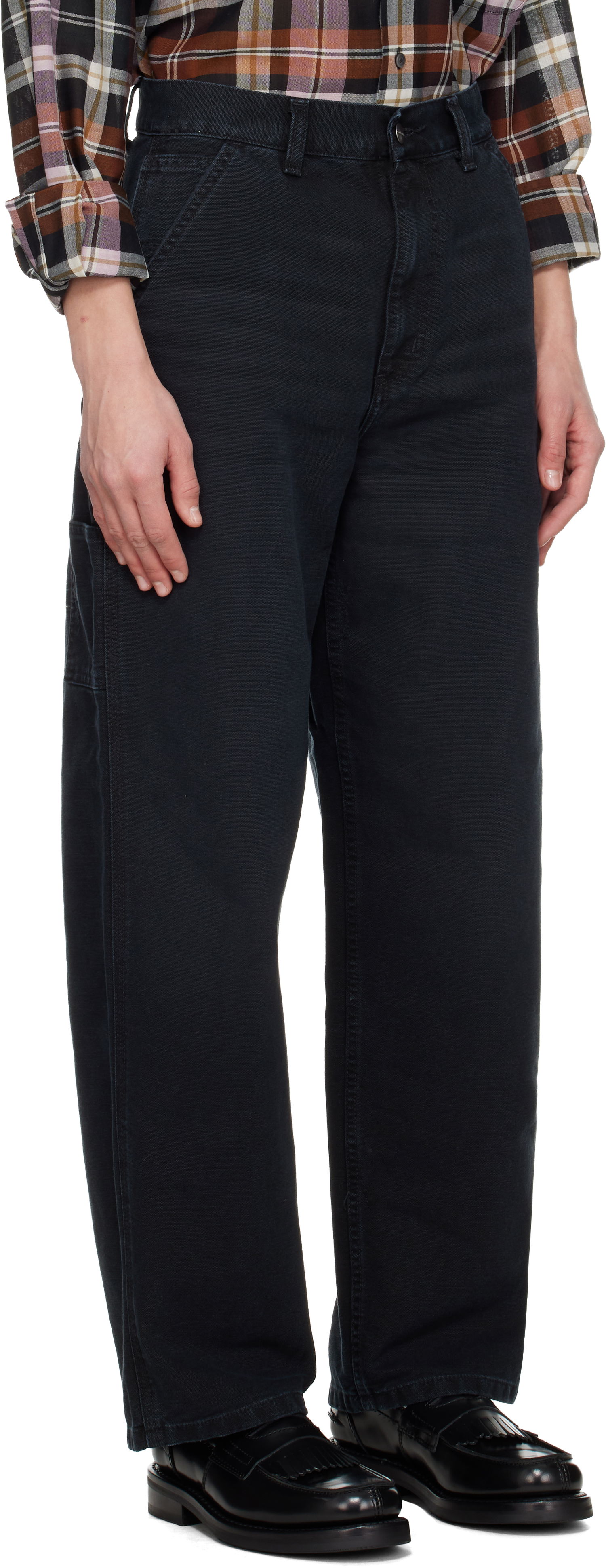 Дънки Carhartt WIP Brandon Single Knee Jeans Черно | I036322 89B7, 1