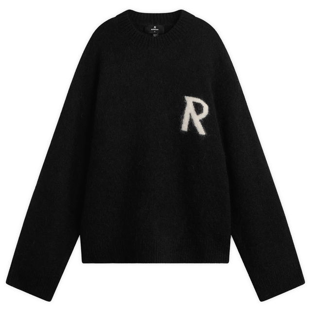 Brushed Logo Knit Jumper
