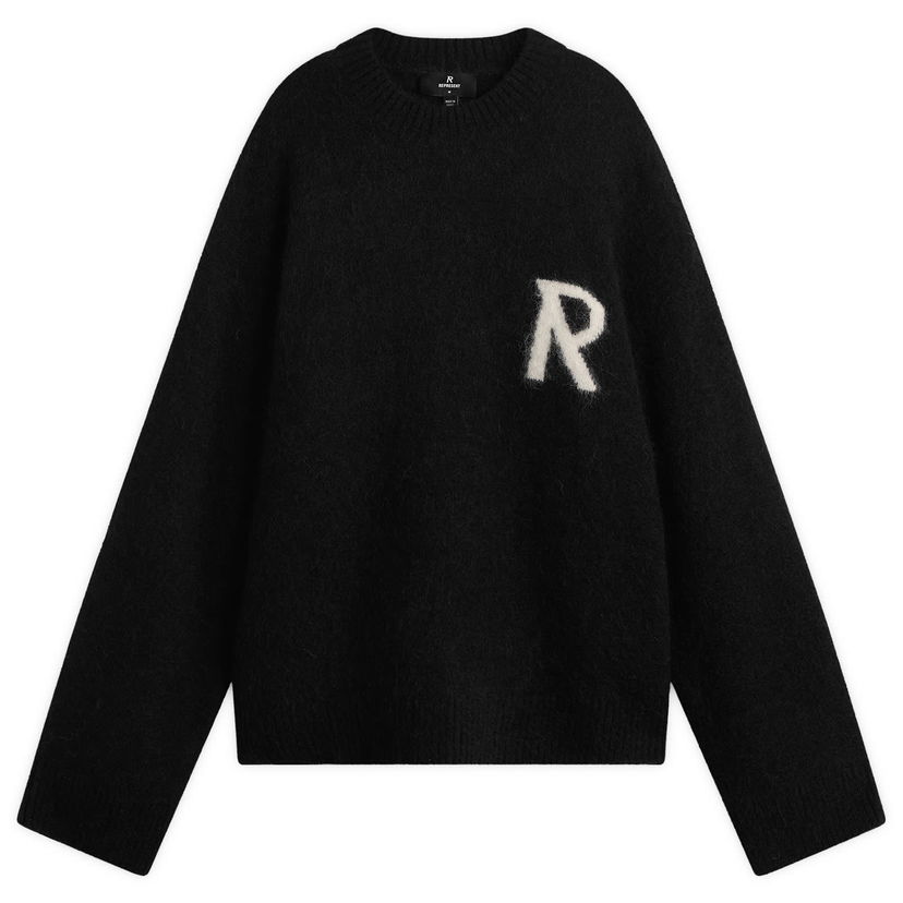 Пуловер Represent Clo Brushed Logo Knit Jumper Черно | MLM100850-01