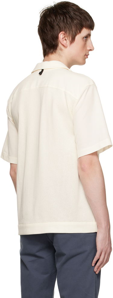 Риза rag & bone Rag & Bone Avery Knitted Shirt Бяло | MBC23PT003MS03, 2