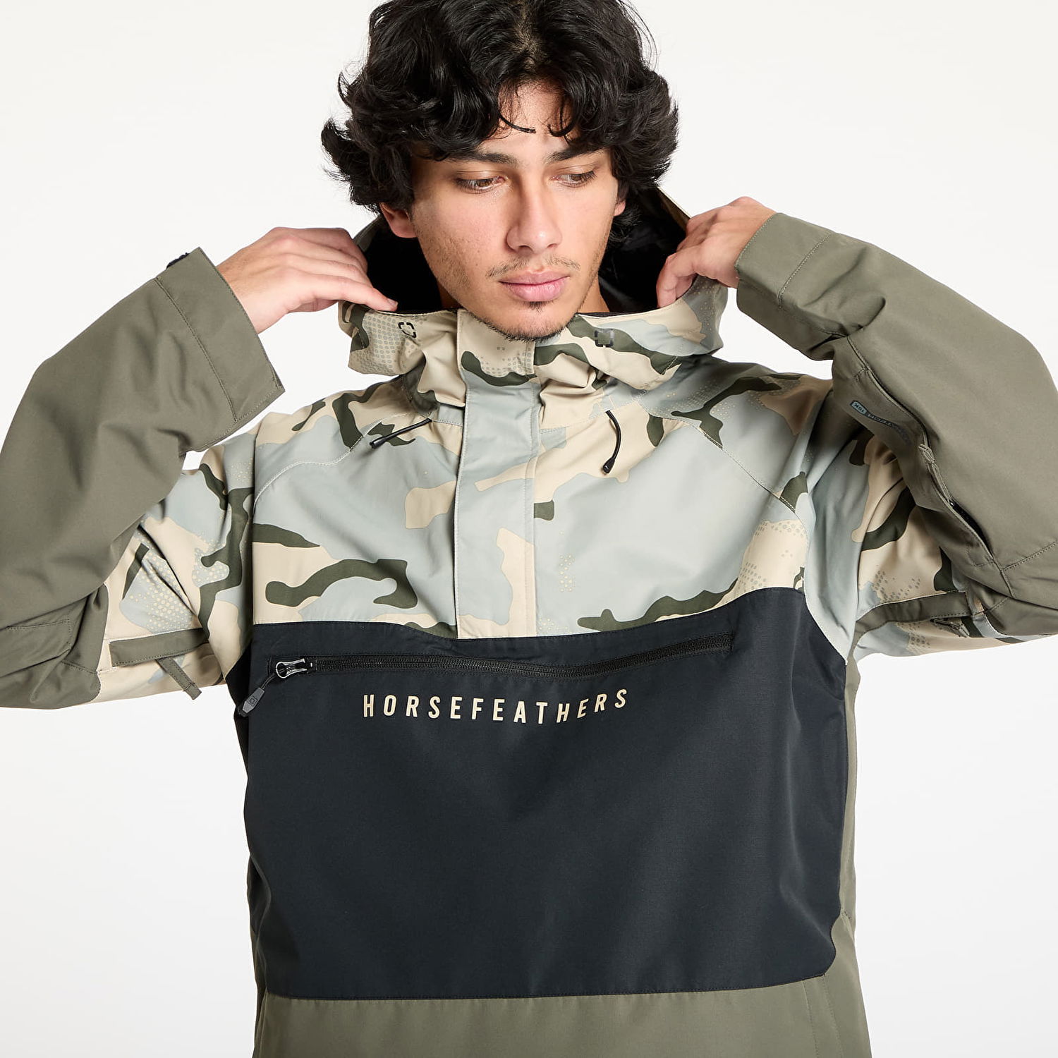 Ветровка Horsefeathers Horsefeathers Donnie Anorak Jacket Многоцветен | OM319E, 1