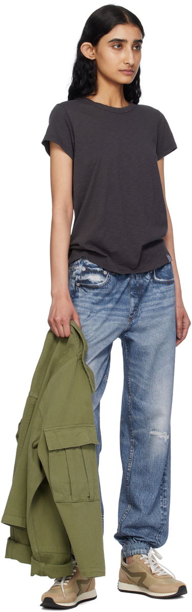 Тениска rag & bone Rag & Bone Slub T-Shirt Сиво | WCC22HT012NM12, 3