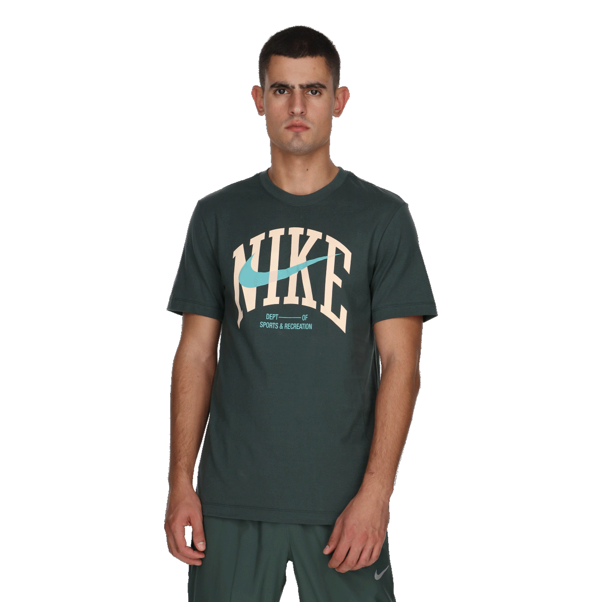 Тениска Nike Nike Sports & Recreation T-Shirt Зелено | FZ8048-338, 0