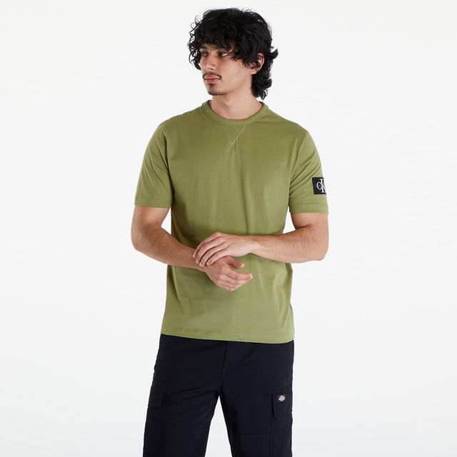 Cotton Badge T-Shirt Dark Juniper