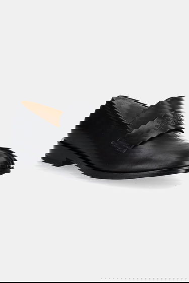 Кецове и обувки Maison Margiela MM6 Maison Margiela Tabi Leather Loafers Черно | S59WR0096.P5000.T8013, 4
