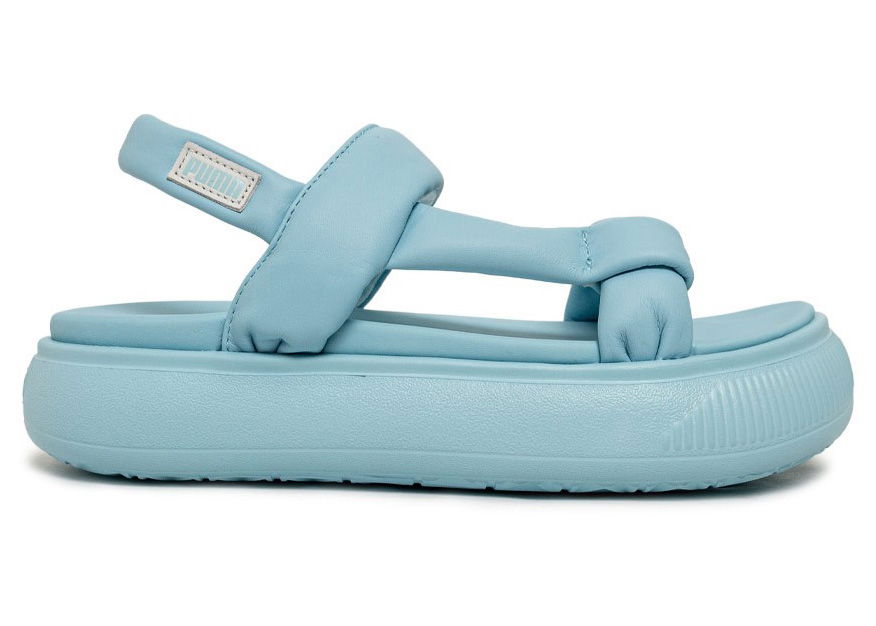 Кецове и обувки Puma Suede Mayu Summer Sandal Aquamarine (W) Синьо | 383379-04, 0