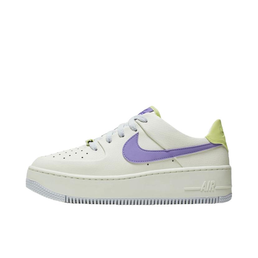 Кецове и обувки Nike Air Force 1 Sage Low Sail Medium Violet W Бяло | CN2579-151