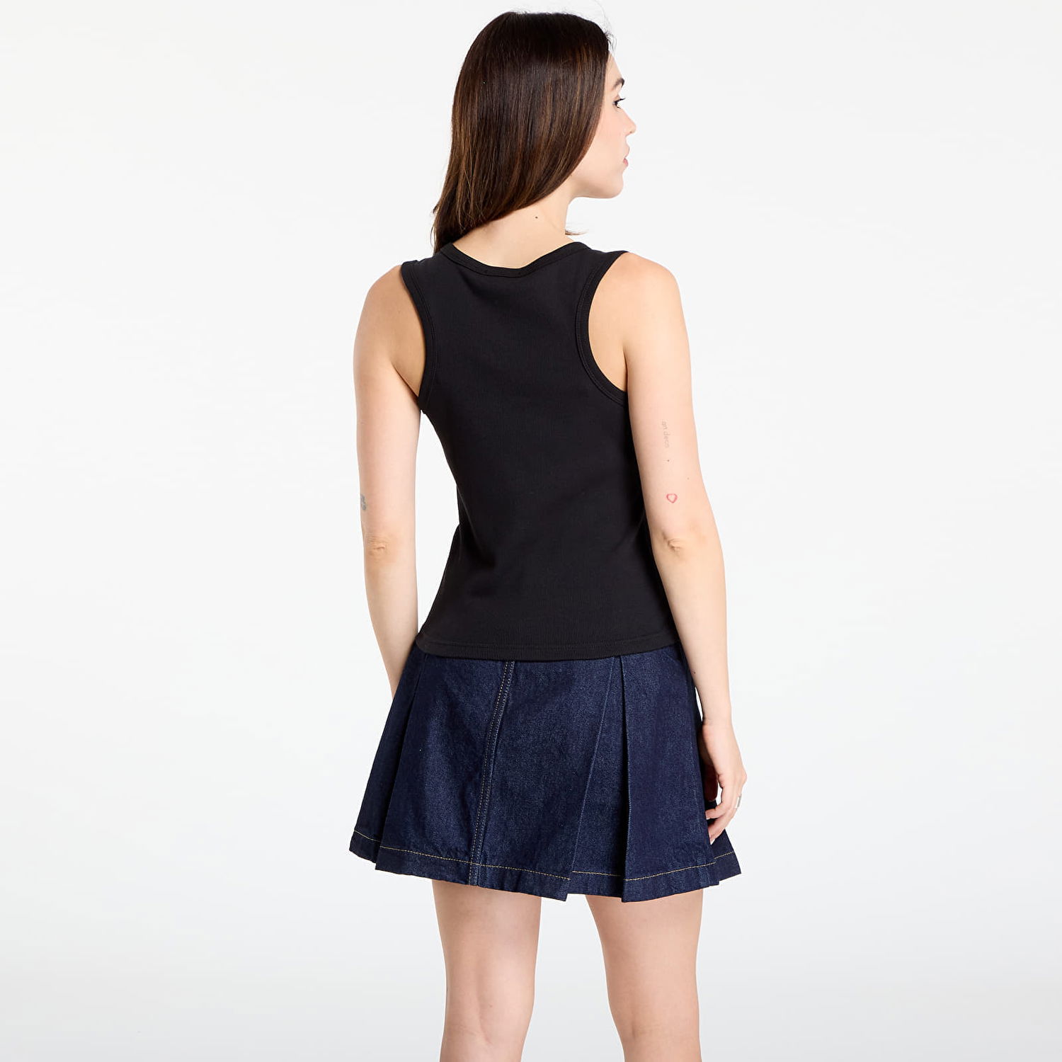 Потник CALVIN KLEIN Calvin Klein Jeans Women's Woven Label Tank Top Черно | LV047C201G UB1, 1