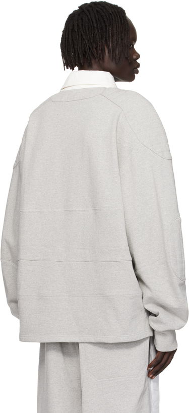 Поло тениска HED MAYNER Hed Mayner Paneled Polo Сиво | HMMB72021R-HB211, 2