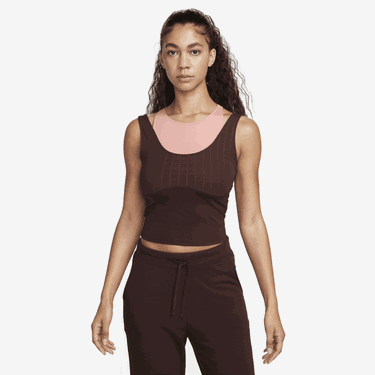 Потник Nike Yoga Dri-FIT Кафяво | FB4581-618, 0