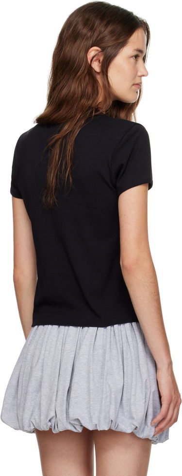 Тениска Coperni Coperni Cut-Out Baby Tee Черно | COPJS158F5012, 2