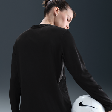 Фланелка Nike Netherlands 2025/26 Stadium Replica Long Sleeve Goalkeeper Jersey Черно | HQ1127-010, 2