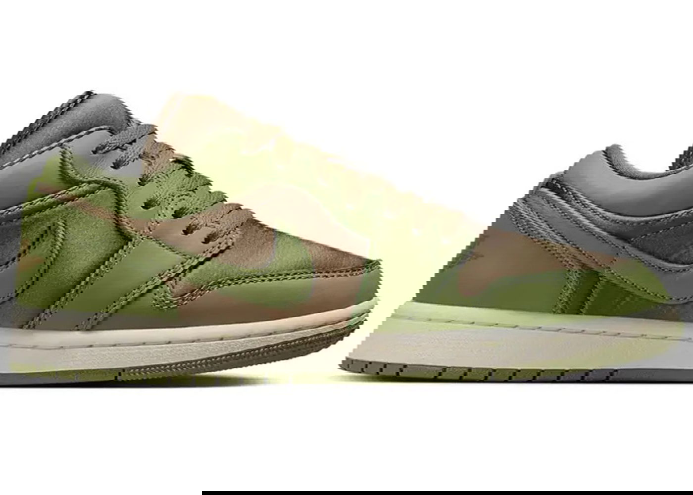 Кецове и обувки Jordan Air Jordan 1 Low SE "Brown Kelp" W Зелено | FB9893-300, 1