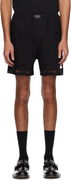 Coperni Petal Embroidered Cut-Out Shorts