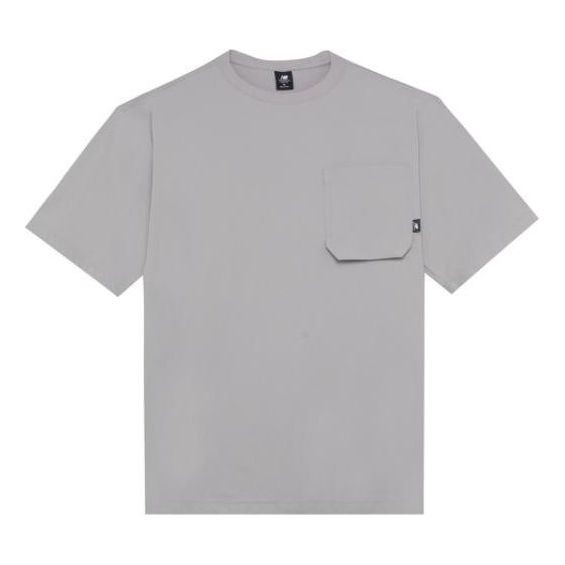 Тениска New Balance Crew Neck Pocket Tee Сиво | AMT22364-SDE