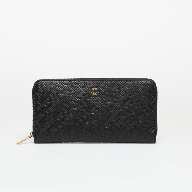 Wallet TH Icon Large Za Mono Embo Wallet Black Universal