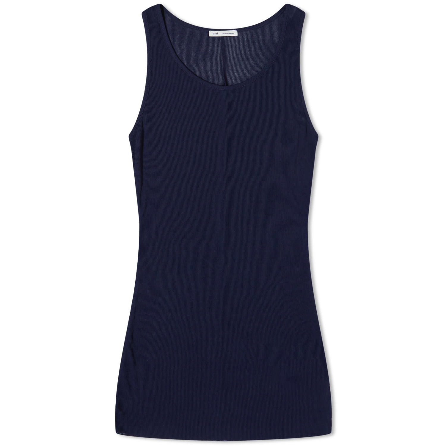 Потник AMI Long Tank Top Тъмно синьо | FTK101-JE0022-430, 0