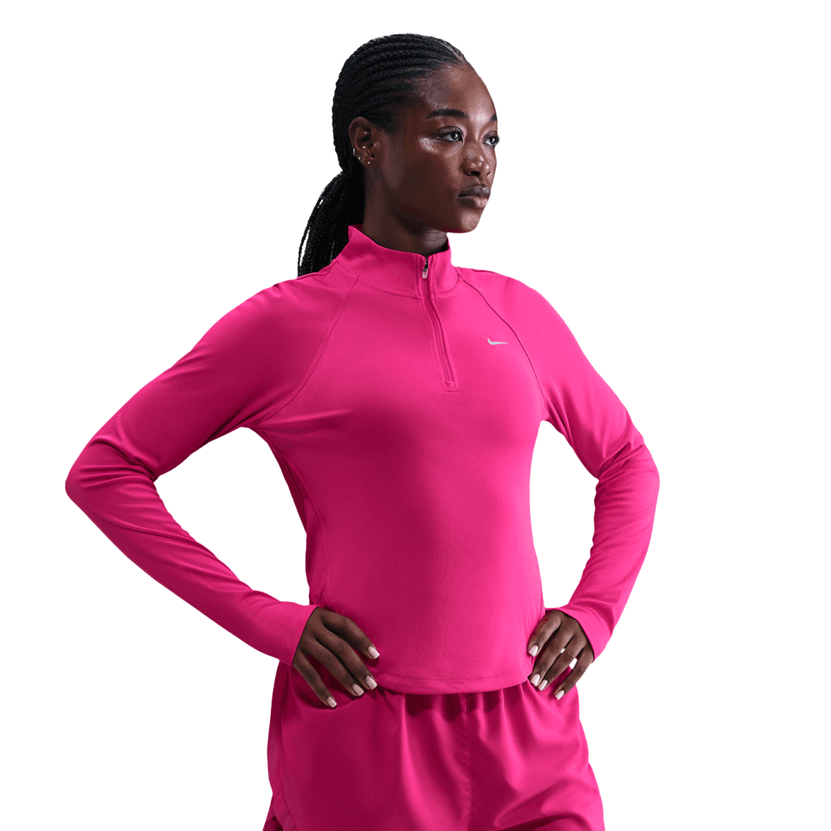 Тениска Nike Tempo Dri-FIT Half-Zip Running Top Розово | HV2852-666, 0
