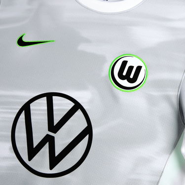 Фланелка Nike Nike VfL Wolfsburg 2025/26 Stadium Jersey Сиво | hq0960-100, 2