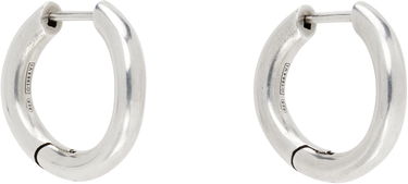 Обеци Ann Demeulemeester Ann Demeulemeester Alina Silver-Tone Hoop Earrings Металик | 2520-W-JE06-JW020-070, 1