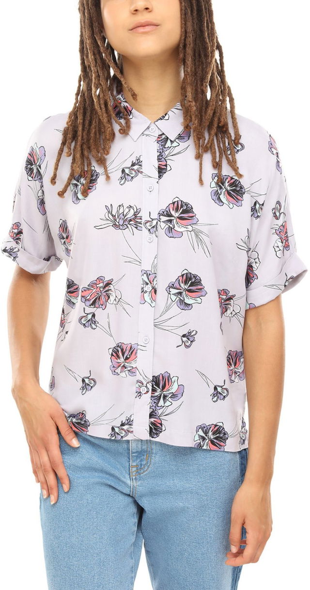 Short Sleeve Patterned Shirt