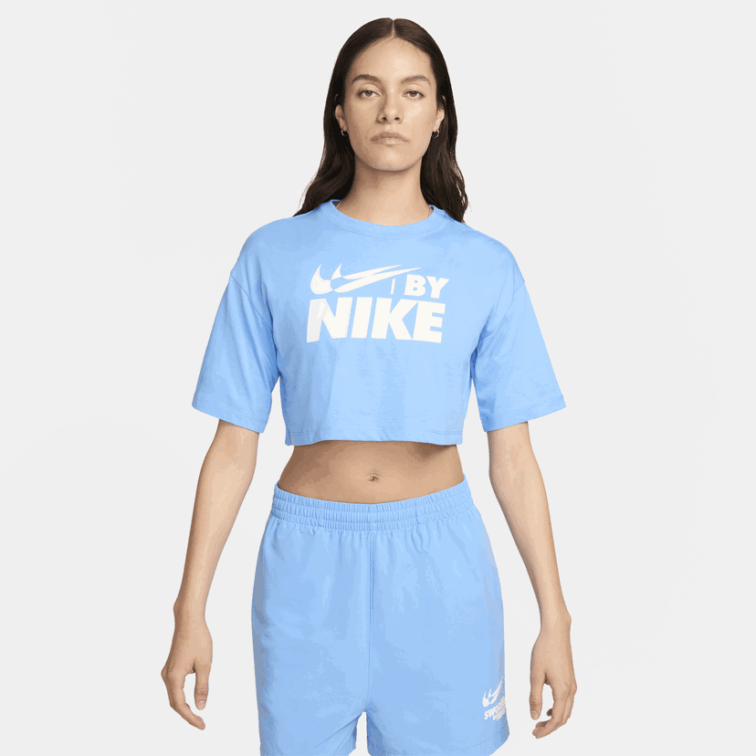 Съкратен топ Nike Sportswear Tee Синьо | FZ4635-412