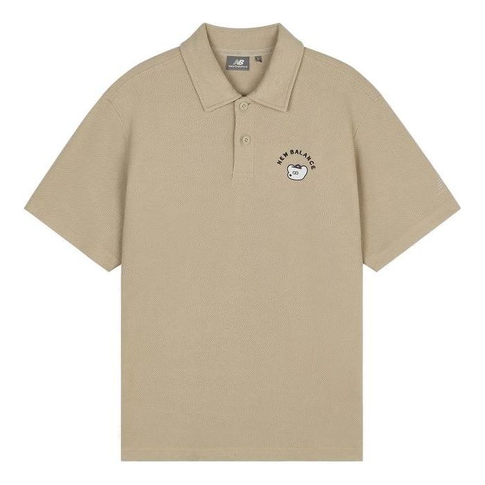 Поло тениска New Balance SEIJI ANDY Polo Shirt Бежово | 5FD26231-LBE, 0
