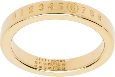 Пръстен Maison Margiela MM6 Numeric Minimal Signature Ring Сиво | SM6UQ0059 P6469, 4